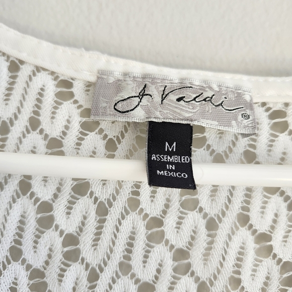 Great for spring break!  Blue and white beach cover up - Picture 3 of 3